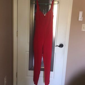 Red jumpsuit size 10 from h&m